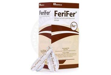 FERIFER 100 MG/5 ML ORAL COZELTI ICEREN 20 KASIK